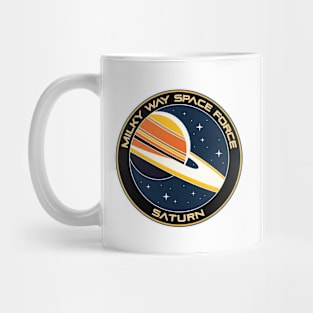 Milky Way Space Force - Saturn Mug